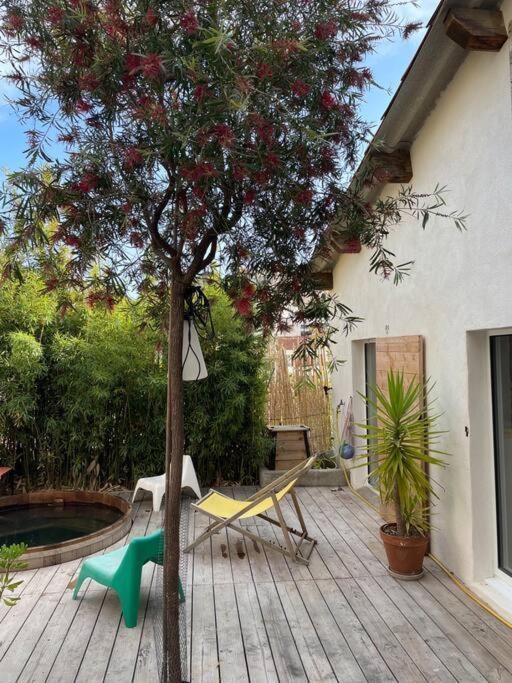 Maison 180 M2 Avec Bassin-Piscine En Bois A Vauban Villa Marseille Exterior photo